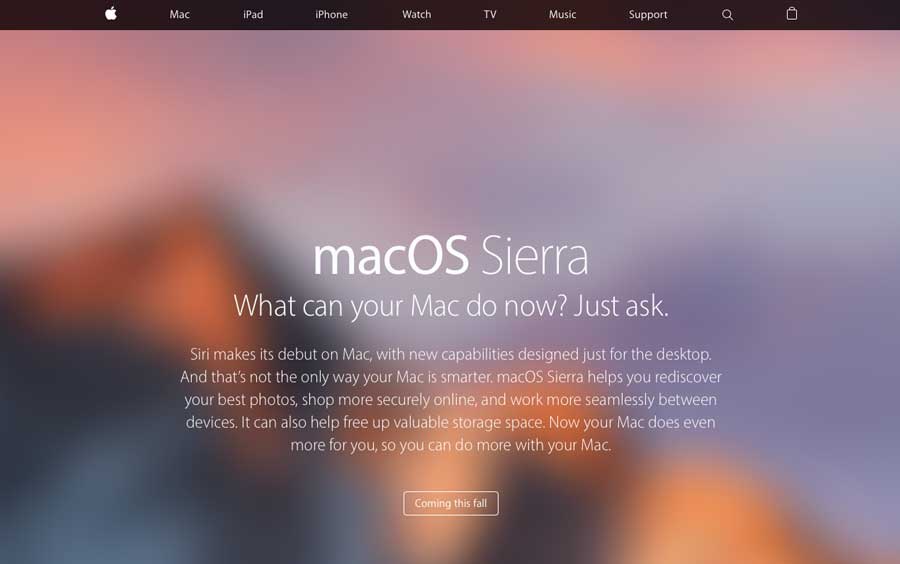 macOS Sierra